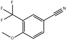 4-METHOXY-3-(TRIFLUOROMETHYL)BENZONITRILE Struktur