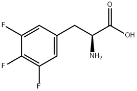 3,4,5-Trifluoro-DL-phenylalanine Struktur