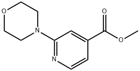 2-(4-MORPHOLINYL)-PYRIDINE-4-CARBOXYLIC ACID METHYL ESTER Struktur