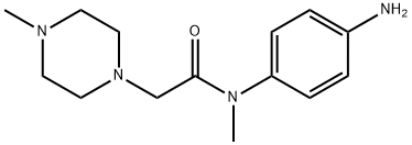 N-(4-aminophenyl)-N-methyl-2-(4-methylpiperazin-1-yl)acetamide