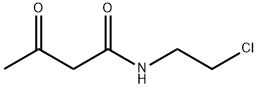 N-(2-chloroethyl)-3-oxobutyramide  Struktur