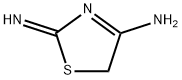 2-Thiazoline, 2-amino-4-imino- Struktur