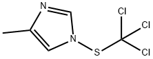 1-(Trichloromethylthio)-4-methyl-1H-pyrazole Struktur