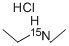 DIETHYLAMINE-15N HYDROCHLORIDE Struktur