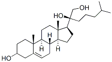 20,21-dihydroxycholesterol Struktur