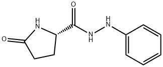 5-oxo-2'-phenyl-L-prolinohydrazide Struktur