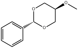 1,3-Dioxane,5-methoxy-2-phenyl-,trans-(9CI) Struktur