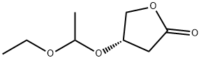 (3S)-3-(1-ETHOXYETHOXY)-GAMMA-BUTYROLACTONE Struktur