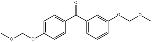 [3-(METHOXYMETHOXY)PHENYL][4-(METHOXYMETHOXY)PHENYL]METHANONE Struktur