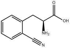 DL-2-Cyanophenylalanine Struktur