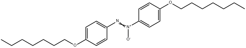 4,4'-BIS(HEPTYLOXY)AZOXYBENZENE Struktur