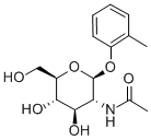 2'-METHYLPHENYL 2-ACETAMIDO-2-DEOXY-BETA-D-GLUCOPYRANOSIDE Struktur