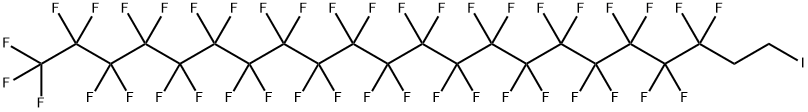 Docosane, 1,1,1,2,2,3,3,4,4,5,5,6,6,7,7,8,8,9,9,10,10,11,11,12,12,13,13,14,14,15,15,16,16,17,17,18,18,19,19,20,20-hentetracontafluoro-22-iodo-  Struktur