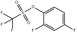 2,4-DIFLUOROPHENYL TRIFLUOROMETHANESULFONATE Struktur