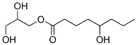 5-hydroxyoctanoic acid, monoester with glycerol  Struktur