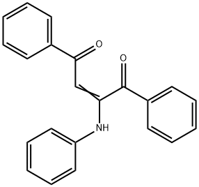 1,4-Diphenyl-2-(phenylamino)-2-butene-1,4-dione Struktur