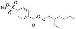 SODIUM4-(2-ETHYLHEXYLOXYCARBOXY)BENZENESULFONATE Struktur