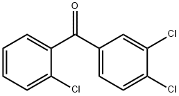 2,3',4'-TRICHLOROBENZOPHENONE Struktur