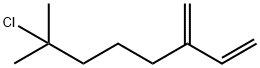 7-chloro-7-methyl-3-methyleneoct-1-ene  Struktur