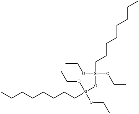 1,3-DI-N-OCTYL-1,1,3,3-TETRAETHOXYDISILOXANE Struktur