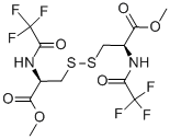 N,N'-BIS(TRIFLUOROACETYL) L-CYSTINE DIMETHYL ESTER Struktur