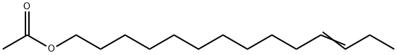 11-tetradecenyl acetate Struktur