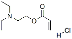 2-(diethylamino)ethyl acrylate hydrochloride Struktur