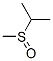 2-methylsulfinylpropane Struktur