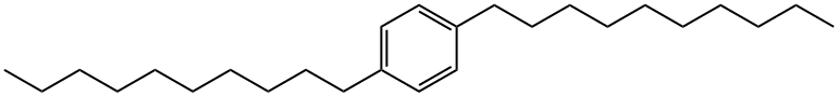 1,4-Didecylbenzene Struktur