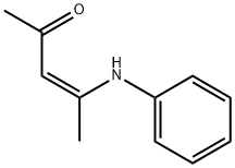 4-PHENYLAMINO-3-PENTEN-2-ONE  97 Struktur