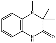 2(1H)-Quinoxalinone,3,4-dihydro-3,3,4-trimethyl-(9CI) Struktur