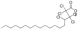 methyl pentachlorooctadecanoate Struktur