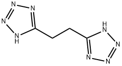 1,2-Bis-(5-tetrazolyl)-ethane Struktur