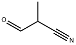 2-Formylpropiononitrile Struktur