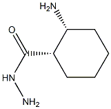 Cyclohexanecarboxylic  acid,  2-amino-,  hydrazide,  (1S,2R)-(+)-  (8CI) Struktur