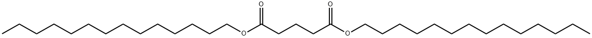 ditetradecyl glutarate Struktur