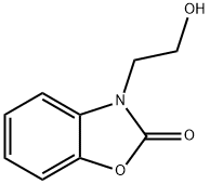 3-(2-Hydroxyethyl)benzoxazol-2(3H)-one Struktur