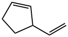 Cyclopentene, 3-ethenyl- Struktur