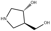 (3R,4R)-4-hydroxy-3-PyrrolidineMethanol Struktur