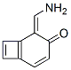 Bicyclo[4.2.0]octa-1(6),4,7-trien-3-one, 2-(aminomethylene)- (9CI) Struktur