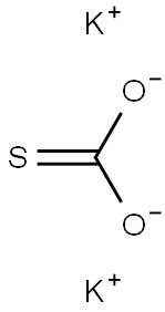 dipotassium thiocarbonate  Struktur