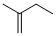 2-methylbutene  Struktur