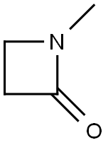 1-Methylazetidin-2-one Struktur