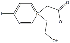 1-ACETATE-4-IODO-BENZENEETHANOL Struktur