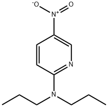 (5-nitro-pyridin-2-yl)-dipropylamine Struktur