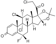 Triclonide Struktur