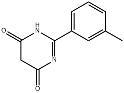 6-HYDROXY-2-(3-METHYLPHENYL)-4(3H)-PYRIMIDINONE Struktur