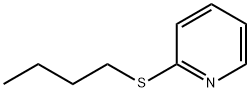 Butyl(2-pyridyl) sulfide Struktur