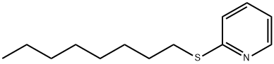 2-(Octylthio)pyridine Struktur