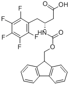 FMOC-(R)-3-AMINO-4-(PENTAFLUORO-PHENYL)-BUTYRIC ACID Struktur